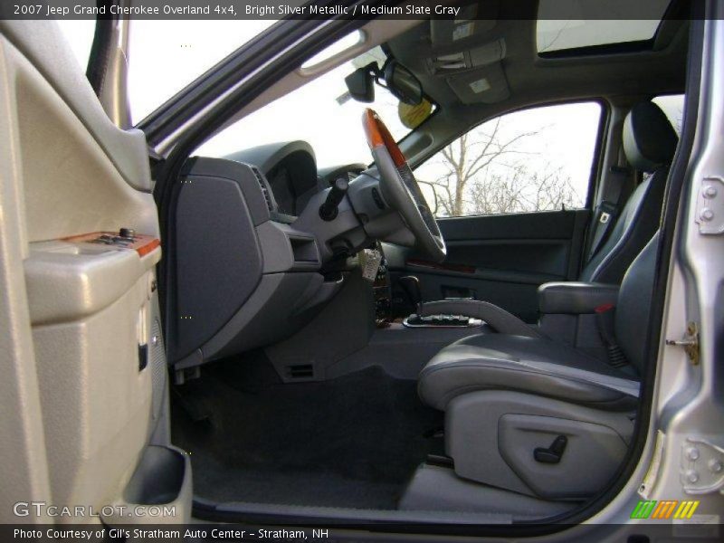 Bright Silver Metallic / Medium Slate Gray 2007 Jeep Grand Cherokee Overland 4x4