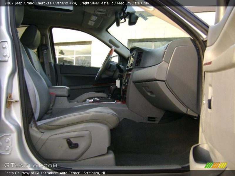 Bright Silver Metallic / Medium Slate Gray 2007 Jeep Grand Cherokee Overland 4x4