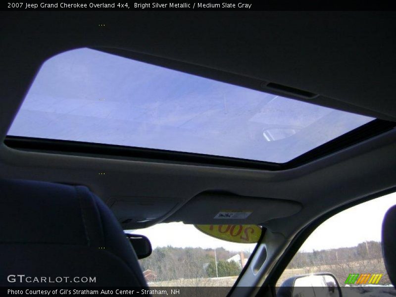 Bright Silver Metallic / Medium Slate Gray 2007 Jeep Grand Cherokee Overland 4x4