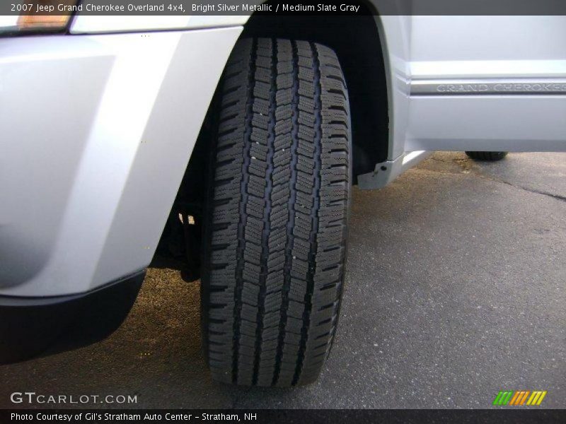 Bright Silver Metallic / Medium Slate Gray 2007 Jeep Grand Cherokee Overland 4x4