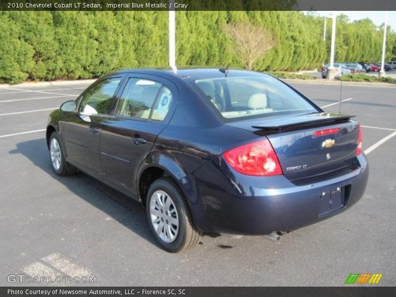 Imperial Blue Metallic / Gray 2010 Chevrolet Cobalt LT Sedan