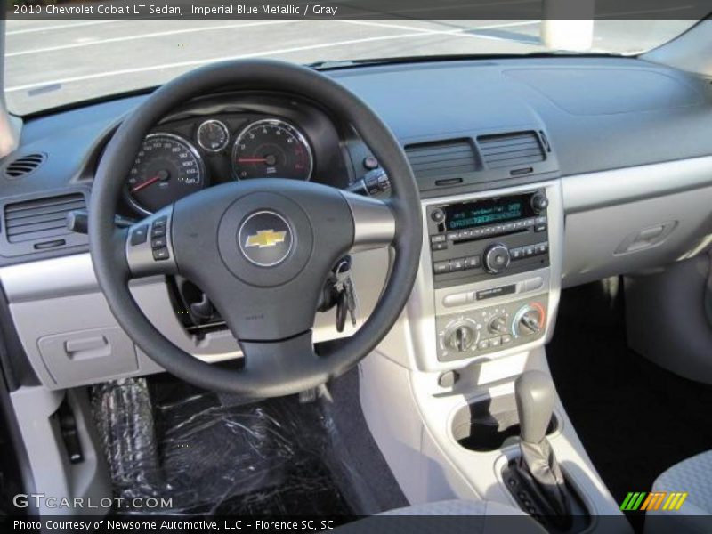 Imperial Blue Metallic / Gray 2010 Chevrolet Cobalt LT Sedan