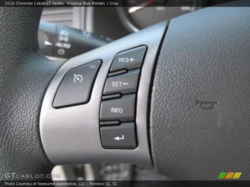 Imperial Blue Metallic / Gray 2010 Chevrolet Cobalt LT Sedan