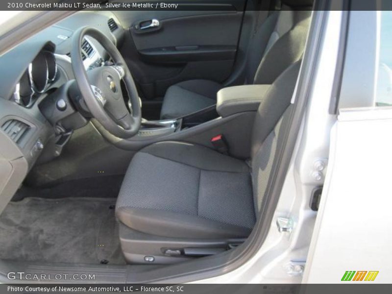 Silver Ice Metallic / Ebony 2010 Chevrolet Malibu LT Sedan