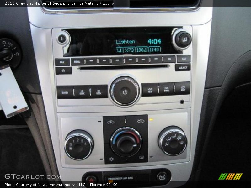 Silver Ice Metallic / Ebony 2010 Chevrolet Malibu LT Sedan