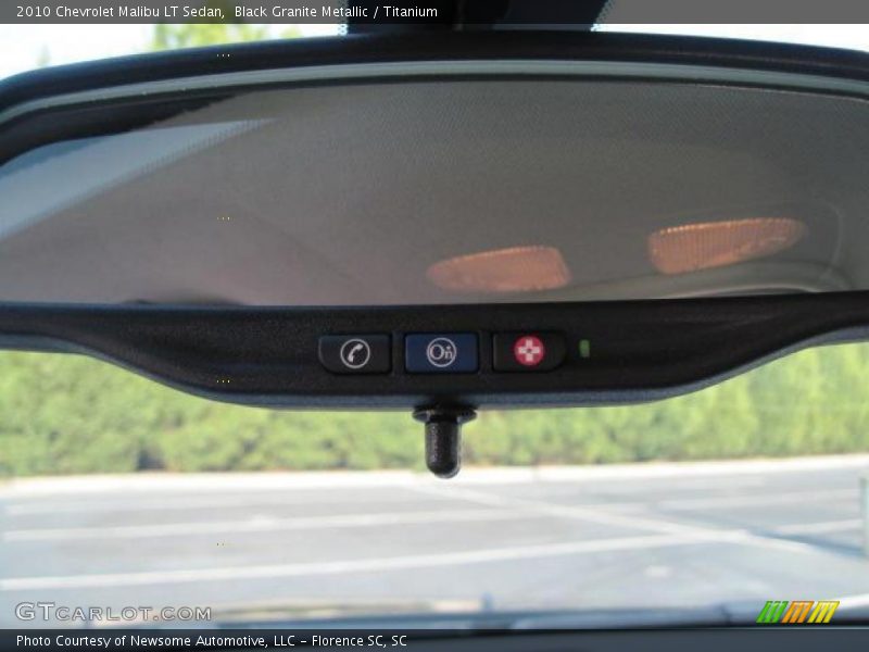 Black Granite Metallic / Titanium 2010 Chevrolet Malibu LT Sedan