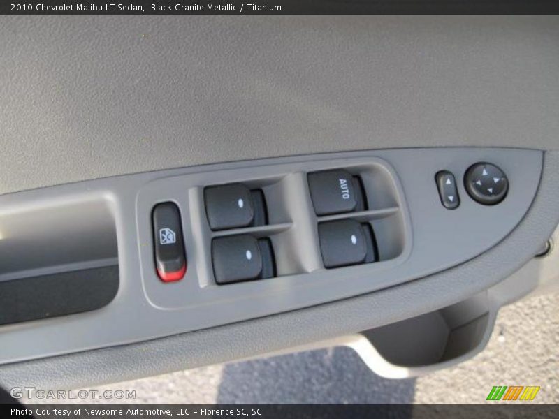 Black Granite Metallic / Titanium 2010 Chevrolet Malibu LT Sedan