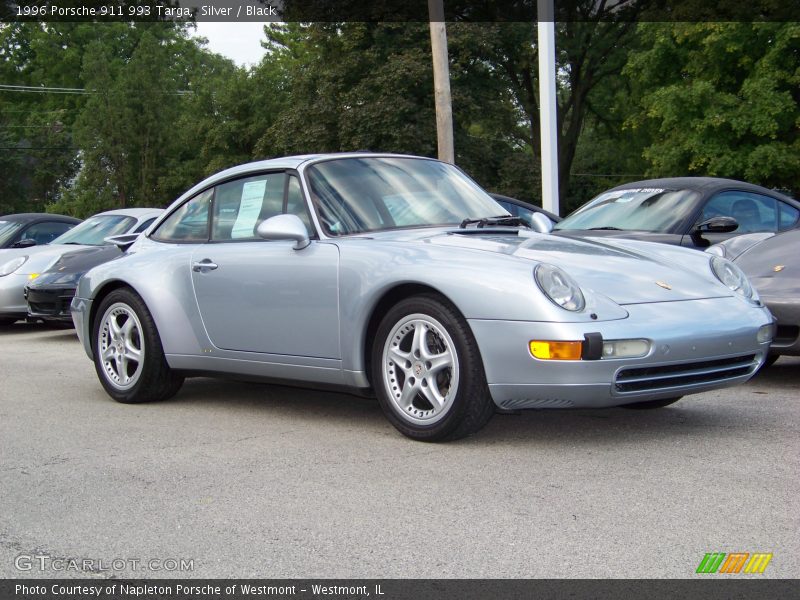 Silver / Black 1996 Porsche 911 993 Targa