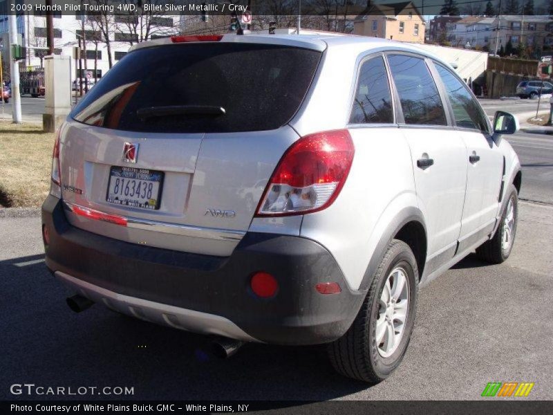 Billet Silver Metallic / Gray 2009 Honda Pilot Touring 4WD