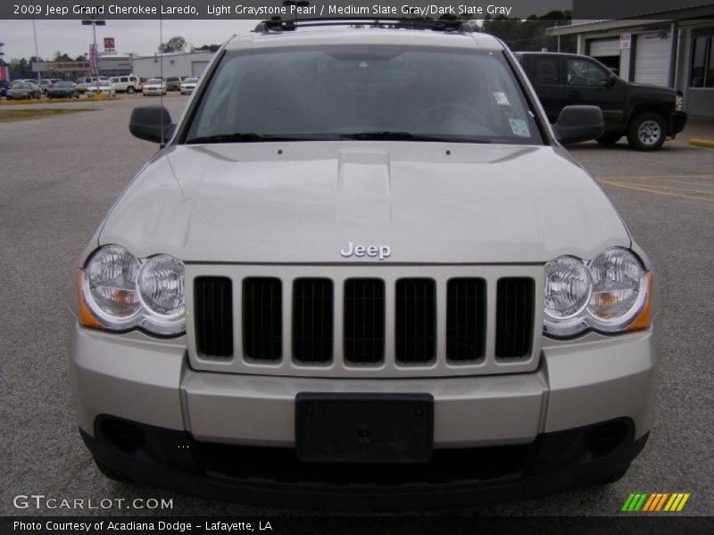 Light Graystone Pearl / Medium Slate Gray/Dark Slate Gray 2009 Jeep Grand Cherokee Laredo