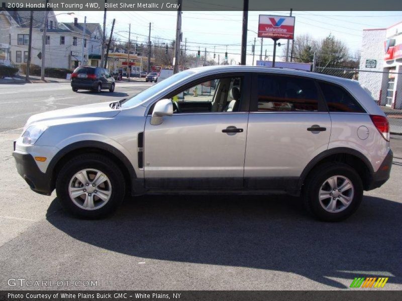 Billet Silver Metallic / Gray 2009 Honda Pilot Touring 4WD