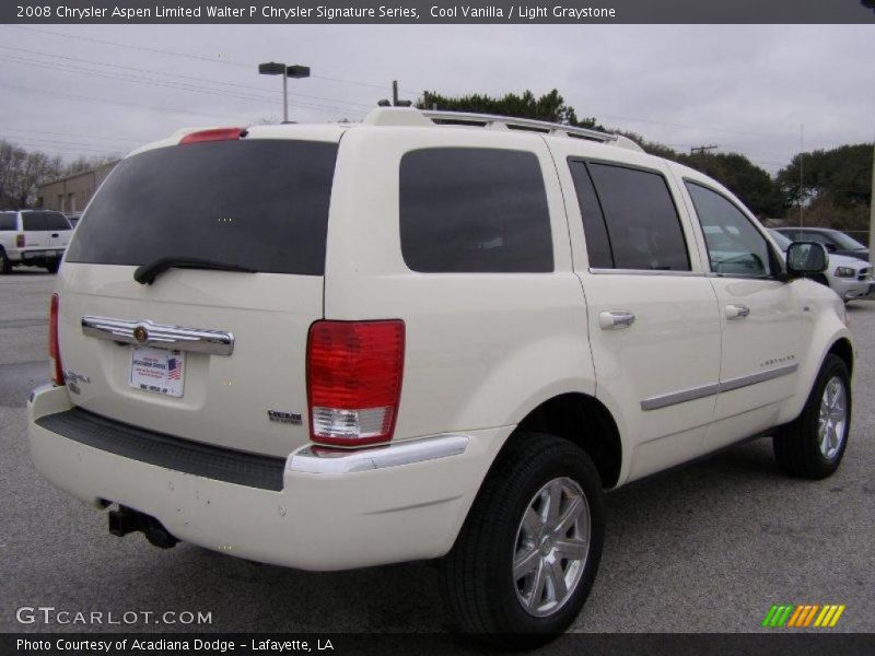 Cool Vanilla / Light Graystone 2008 Chrysler Aspen Limited Walter P Chrysler Signature Series