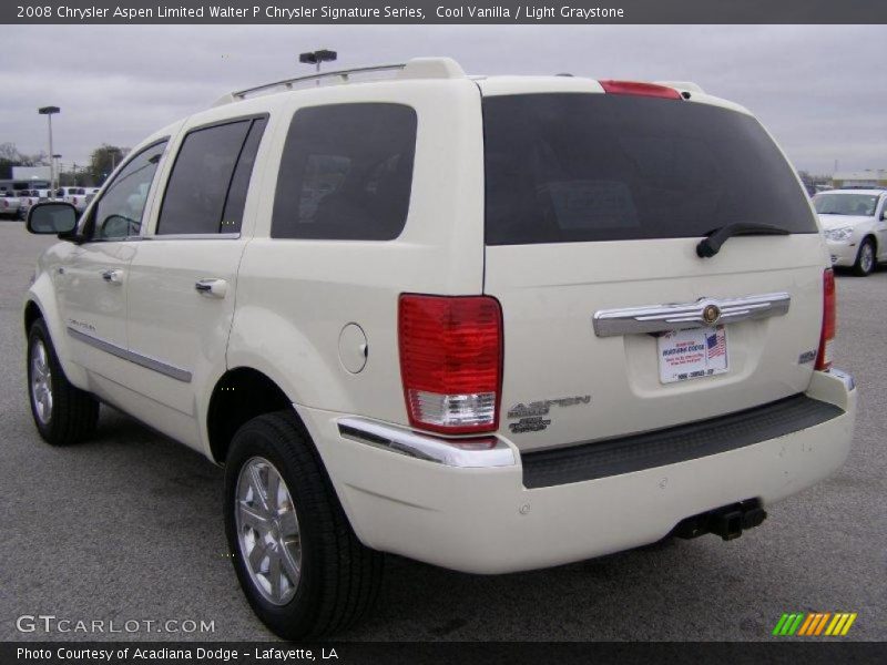 Cool Vanilla / Light Graystone 2008 Chrysler Aspen Limited Walter P Chrysler Signature Series
