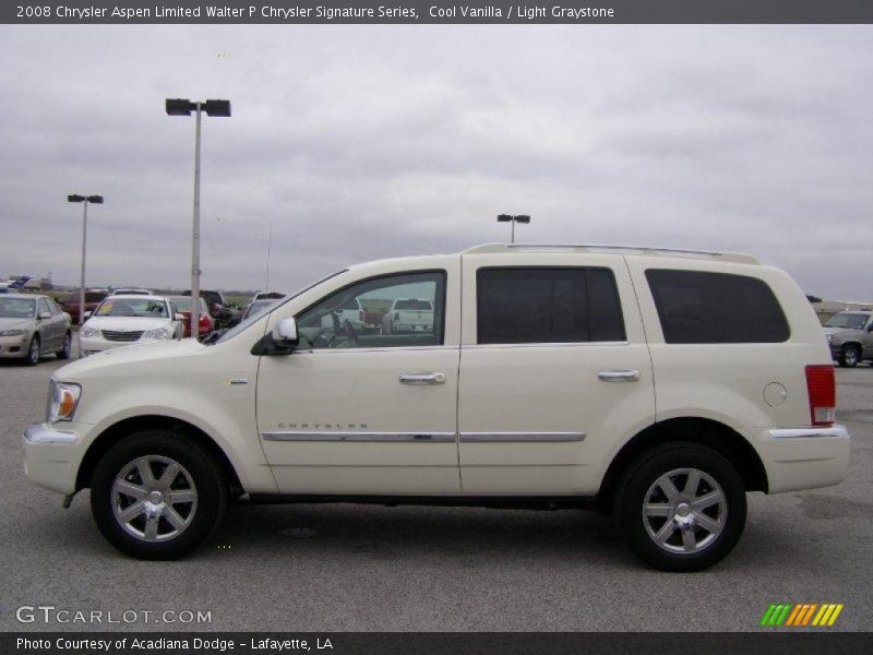 Cool Vanilla / Light Graystone 2008 Chrysler Aspen Limited Walter P Chrysler Signature Series