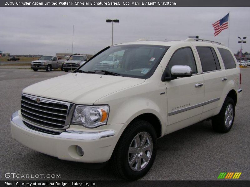 Cool Vanilla / Light Graystone 2008 Chrysler Aspen Limited Walter P Chrysler Signature Series