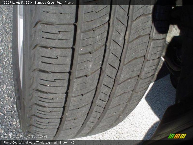 Bamboo Green Pearl / Ivory 2007 Lexus RX 350