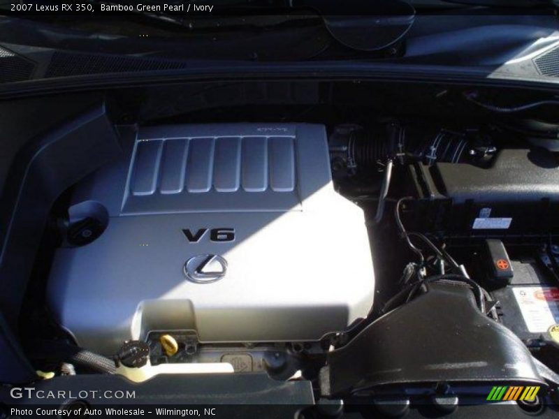 Bamboo Green Pearl / Ivory 2007 Lexus RX 350