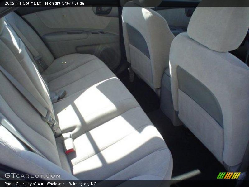 Midnight Gray / Beige 2009 Kia Optima LX
