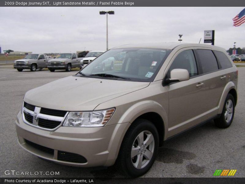 Light Sandstone Metallic / Pastel Pebble Beige 2009 Dodge Journey SXT