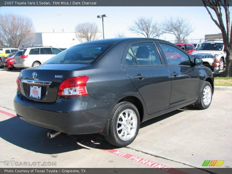 Flint Mica / Dark Charcoal 2007 Toyota Yaris S Sedan