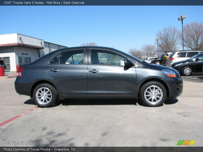 Flint Mica / Dark Charcoal 2007 Toyota Yaris S Sedan