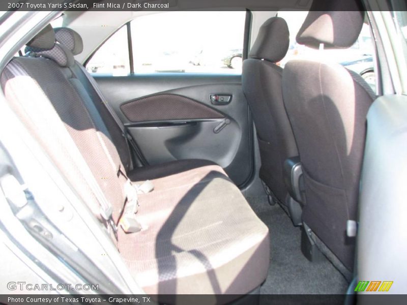 Flint Mica / Dark Charcoal 2007 Toyota Yaris S Sedan