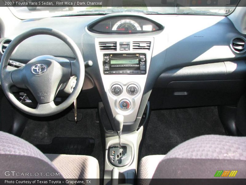 Flint Mica / Dark Charcoal 2007 Toyota Yaris S Sedan