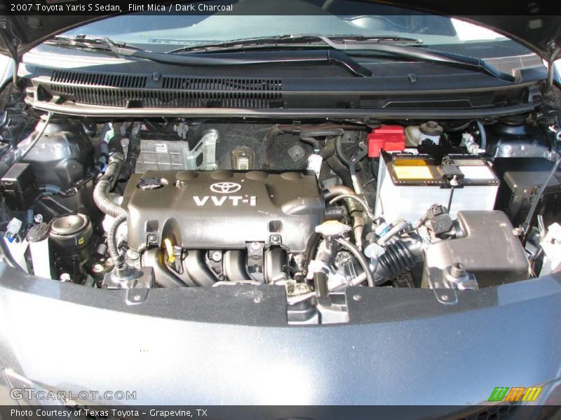 Flint Mica / Dark Charcoal 2007 Toyota Yaris S Sedan