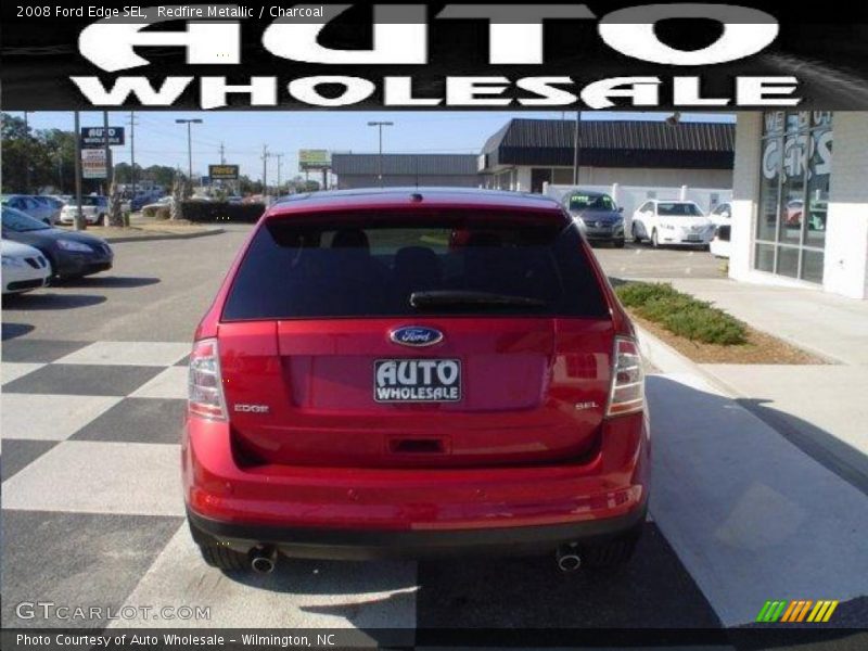 Redfire Metallic / Charcoal 2008 Ford Edge SEL