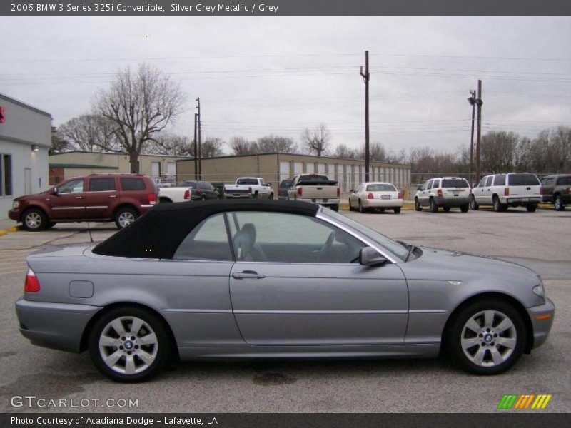 Silver Grey Metallic / Grey 2006 BMW 3 Series 325i Convertible