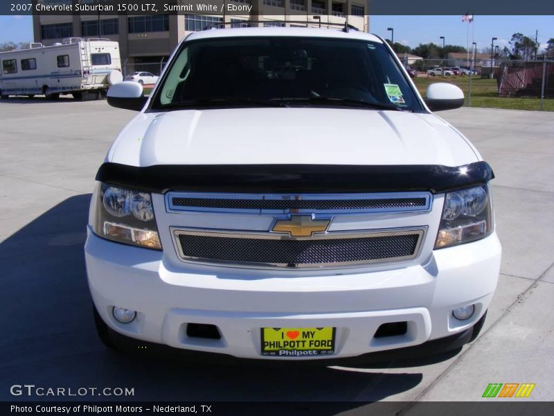 Summit White / Ebony 2007 Chevrolet Suburban 1500 LTZ
