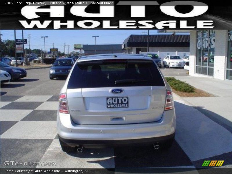 Brilliant Silver Metallic / Charcoal Black 2009 Ford Edge Limited
