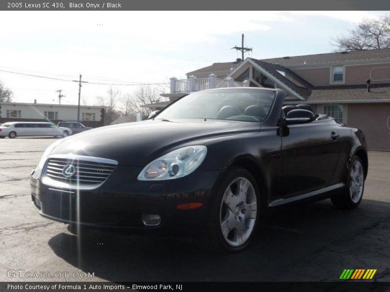 Black Onyx / Black 2005 Lexus SC 430
