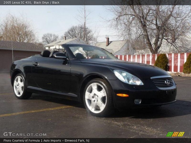 Black Onyx / Black 2005 Lexus SC 430
