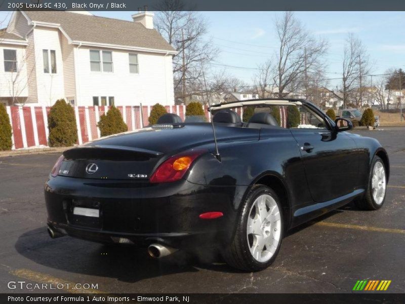 Black Onyx / Black 2005 Lexus SC 430