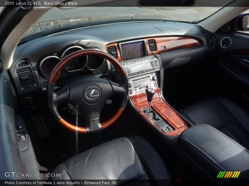 Black Onyx / Black 2005 Lexus SC 430