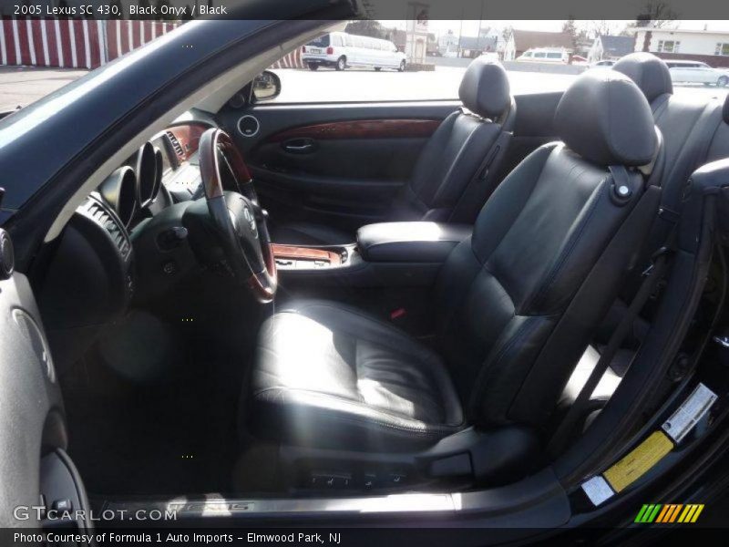 Black Onyx / Black 2005 Lexus SC 430