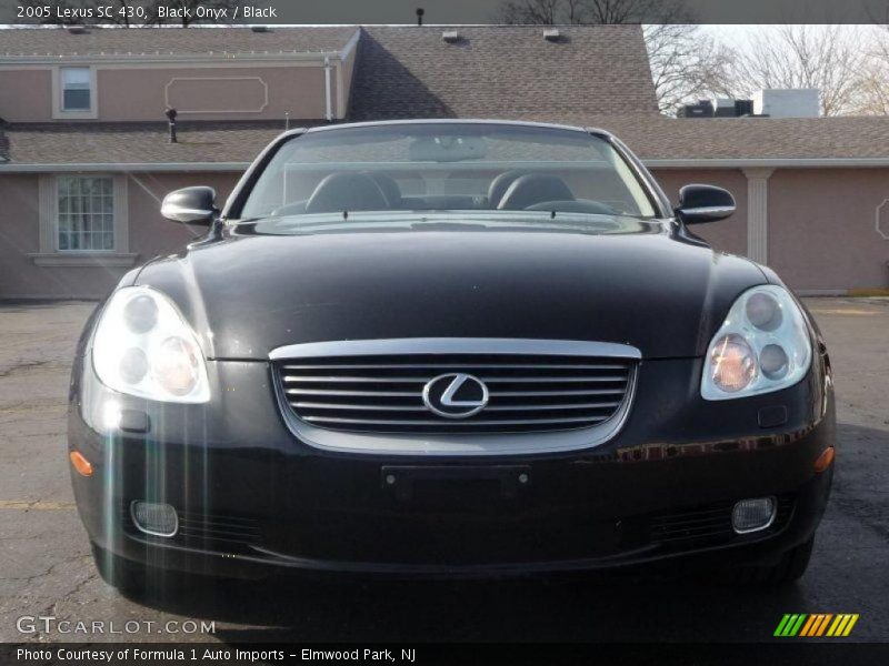 Black Onyx / Black 2005 Lexus SC 430
