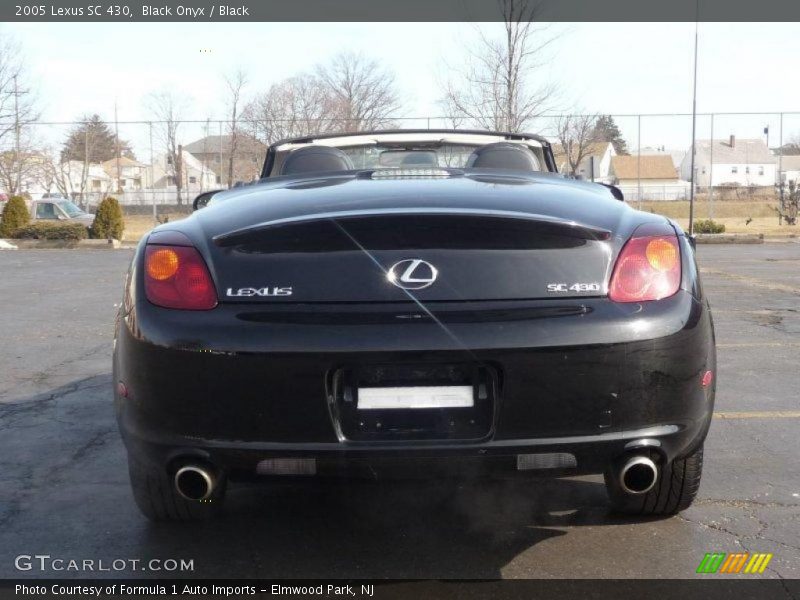 Black Onyx / Black 2005 Lexus SC 430