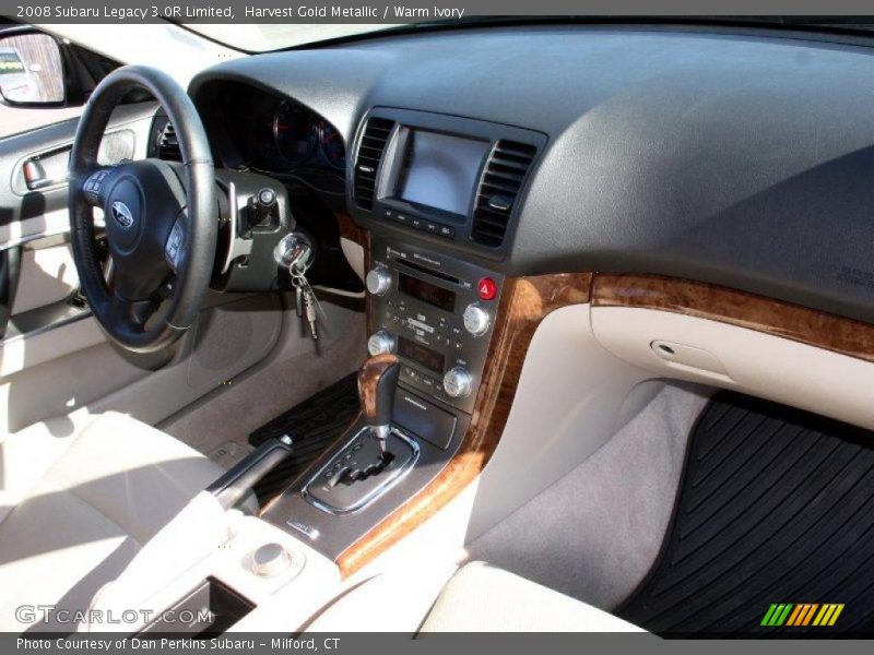 Harvest Gold Metallic / Warm Ivory 2008 Subaru Legacy 3.0R Limited