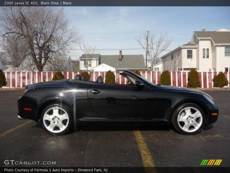 Black Onyx / Black 2005 Lexus SC 430