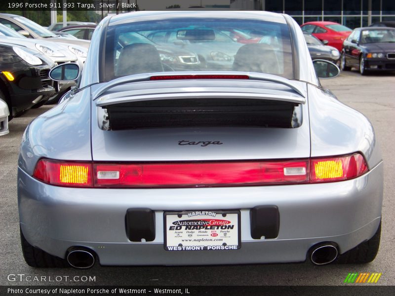 Silver / Black 1996 Porsche 911 993 Targa