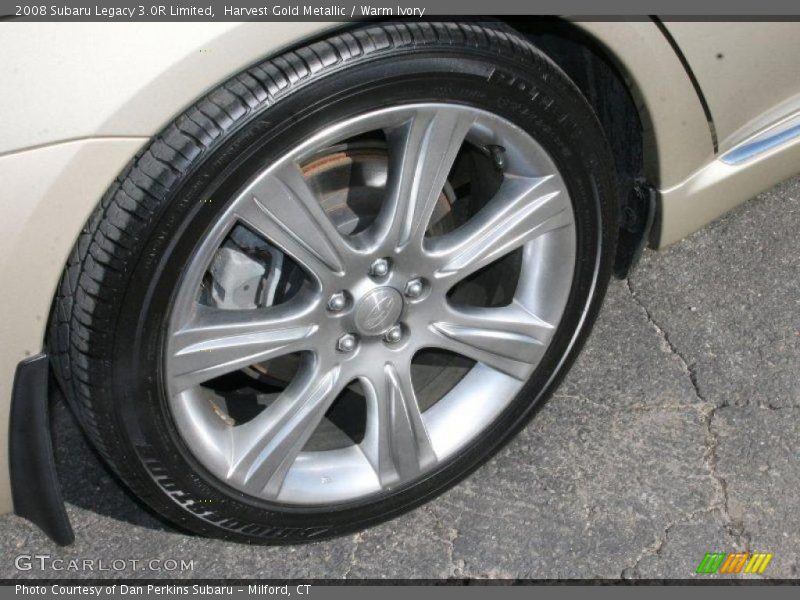 Harvest Gold Metallic / Warm Ivory 2008 Subaru Legacy 3.0R Limited