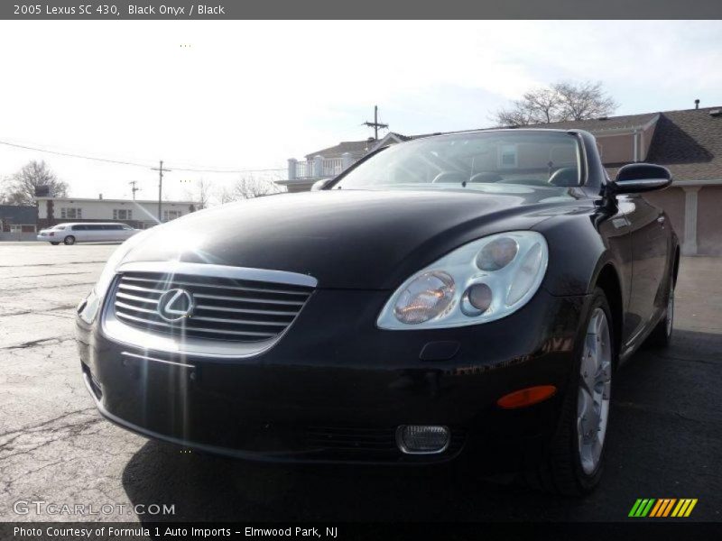 Black Onyx / Black 2005 Lexus SC 430