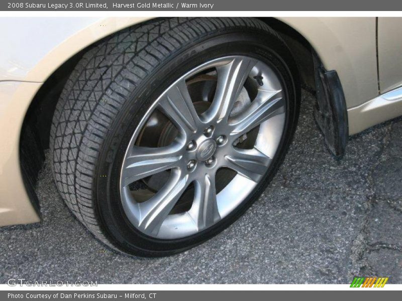 Harvest Gold Metallic / Warm Ivory 2008 Subaru Legacy 3.0R Limited
