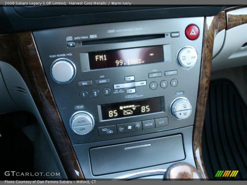 Harvest Gold Metallic / Warm Ivory 2008 Subaru Legacy 3.0R Limited