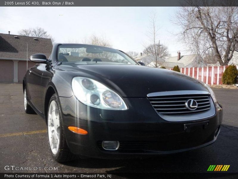 Black Onyx / Black 2005 Lexus SC 430