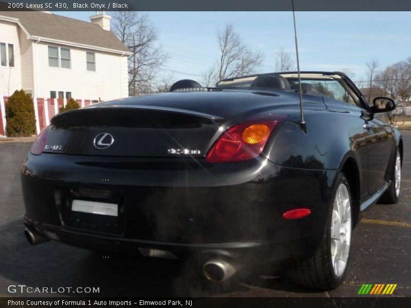 Black Onyx / Black 2005 Lexus SC 430