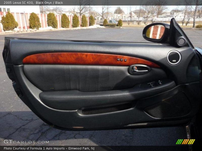 Black Onyx / Black 2005 Lexus SC 430