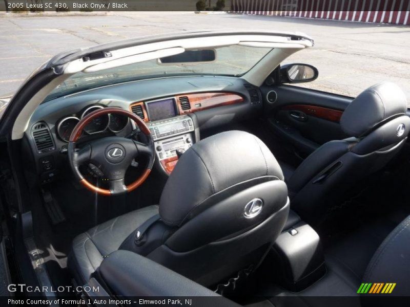 Black Onyx / Black 2005 Lexus SC 430